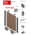 Kit Puertas S80 - Modelo RTS